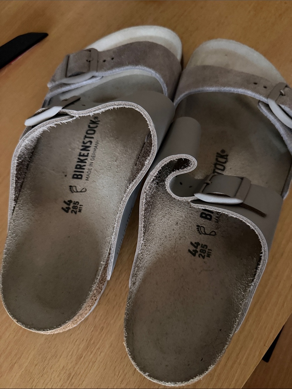 Birkenstock Arizona Two-Strap Sandals in Taupe